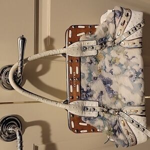 Cromia Floral Satchel
